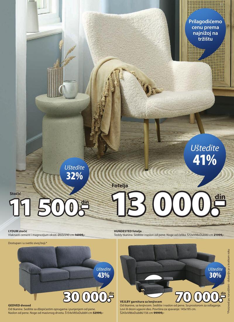 JYSK katalog nameštaj