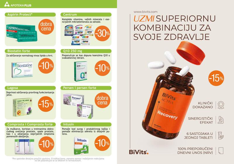 Apoteka plus katalog - Mesečna akcija