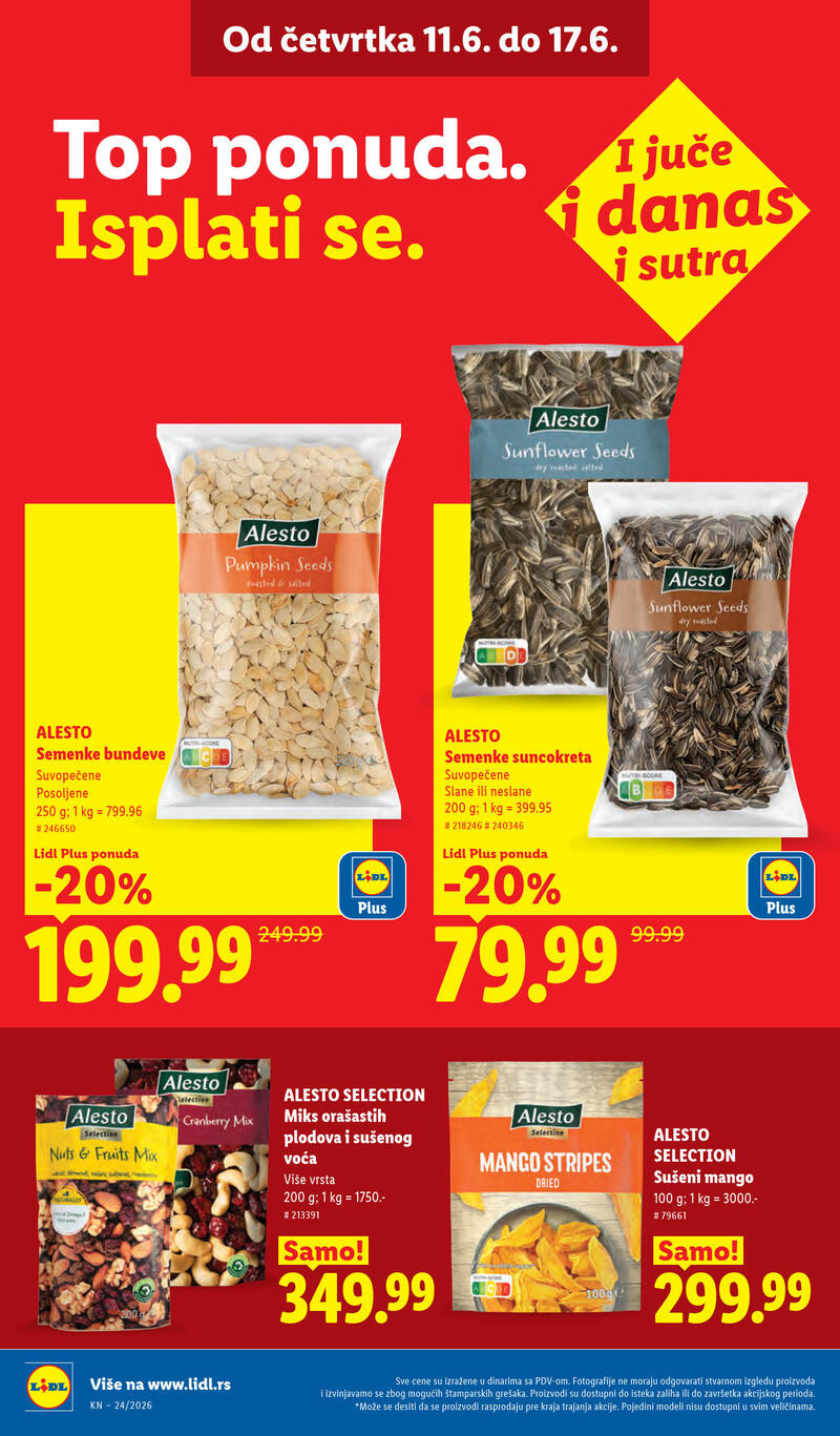 Lidl katalog akcija