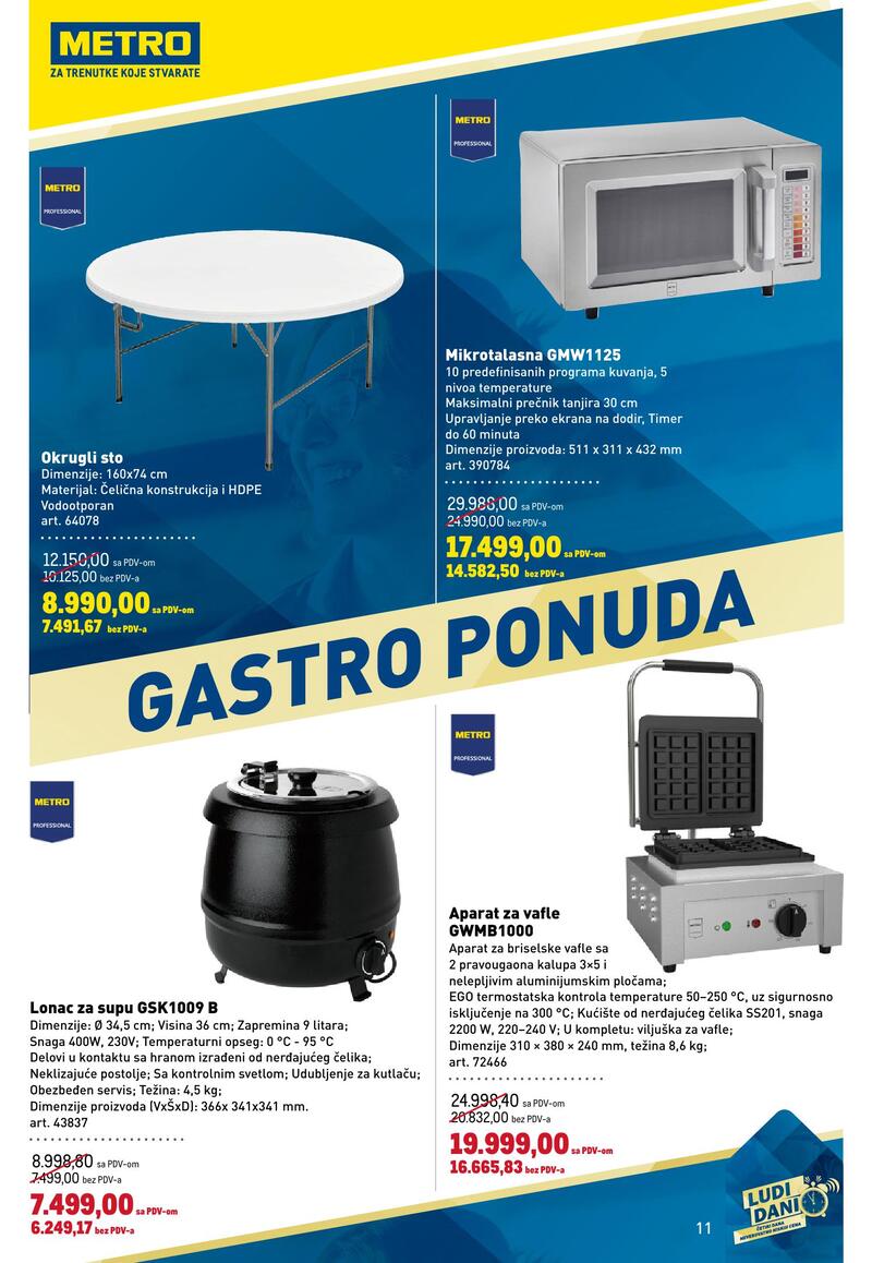 Metro katalog ludi dani