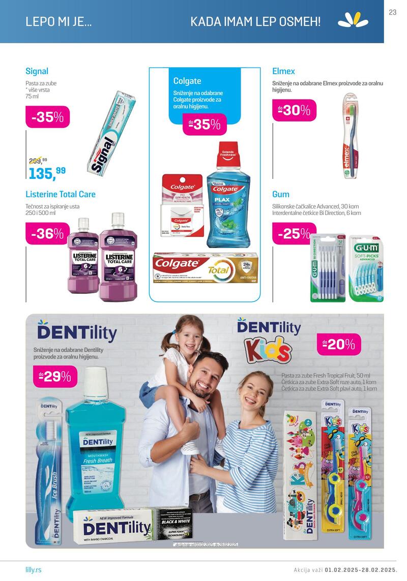 Lilly Drogerie katalog akcija