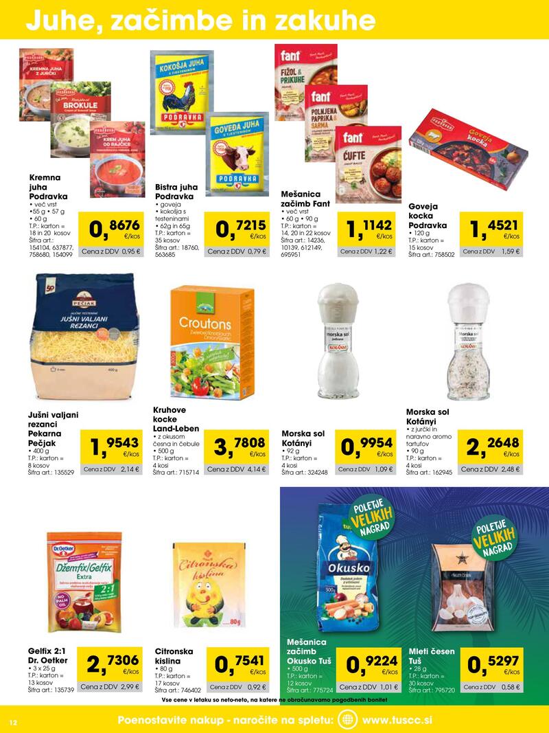 Tuš Cash & Carry trgovec