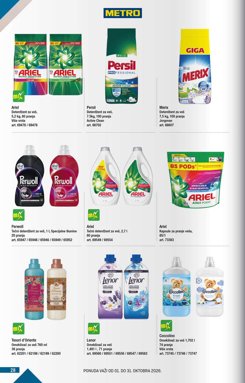 Metro katalog - Kupi više plati manje