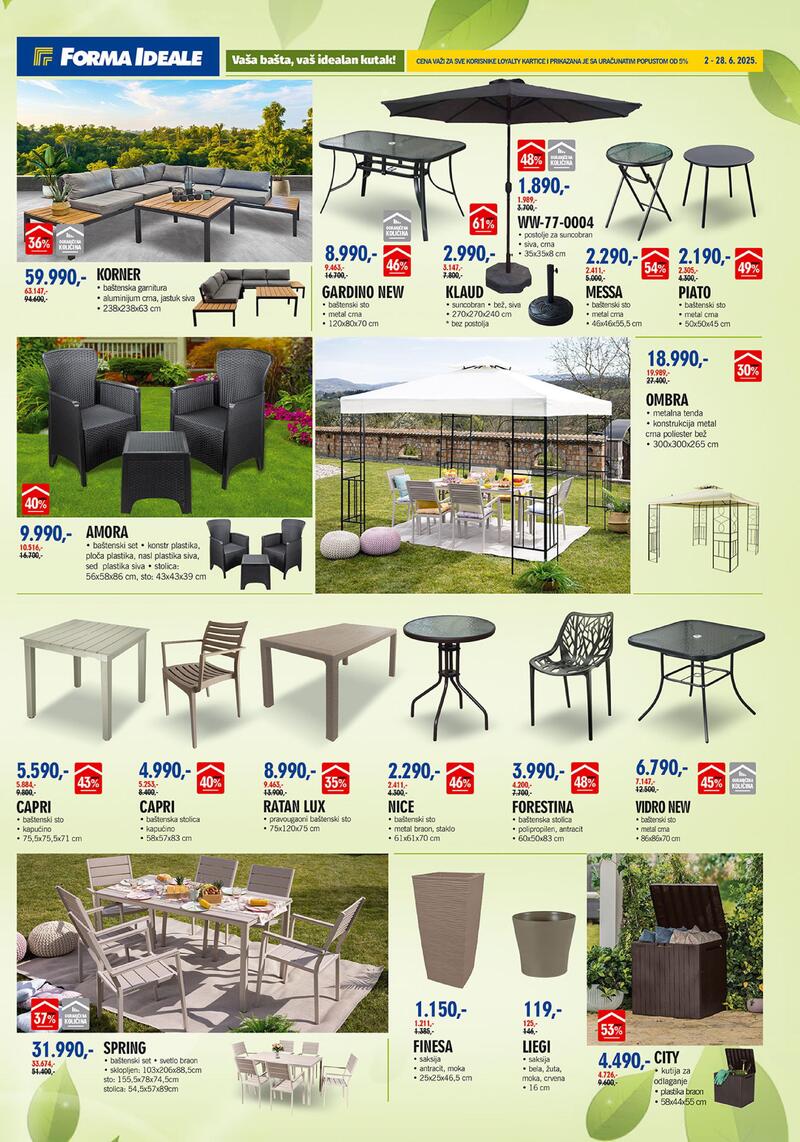 Forma Ideale katalog akcija