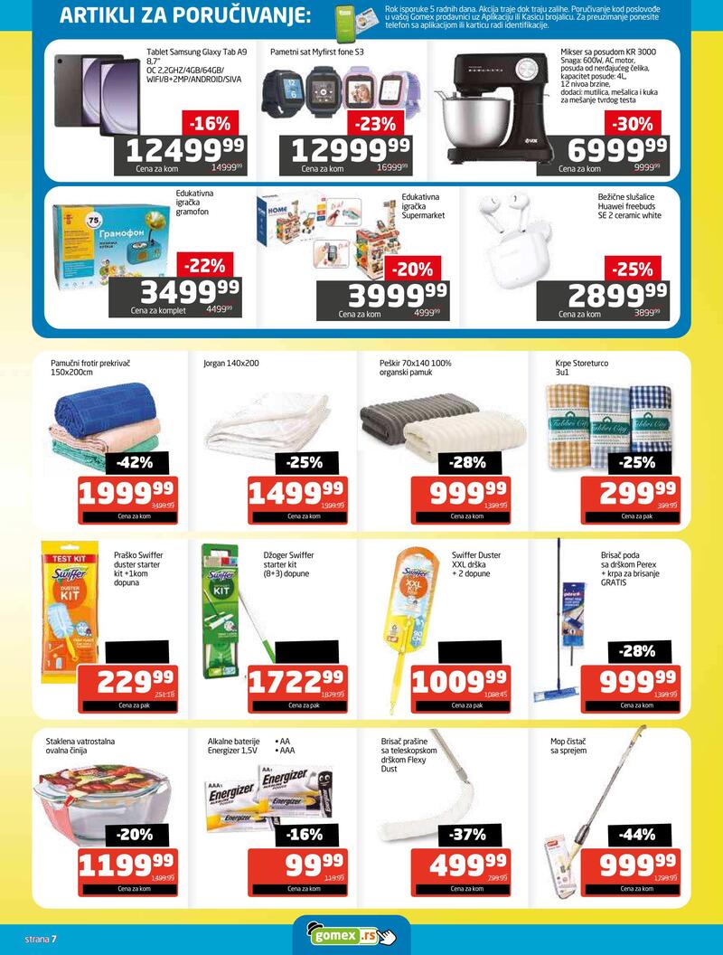 Gomex katalog hrana