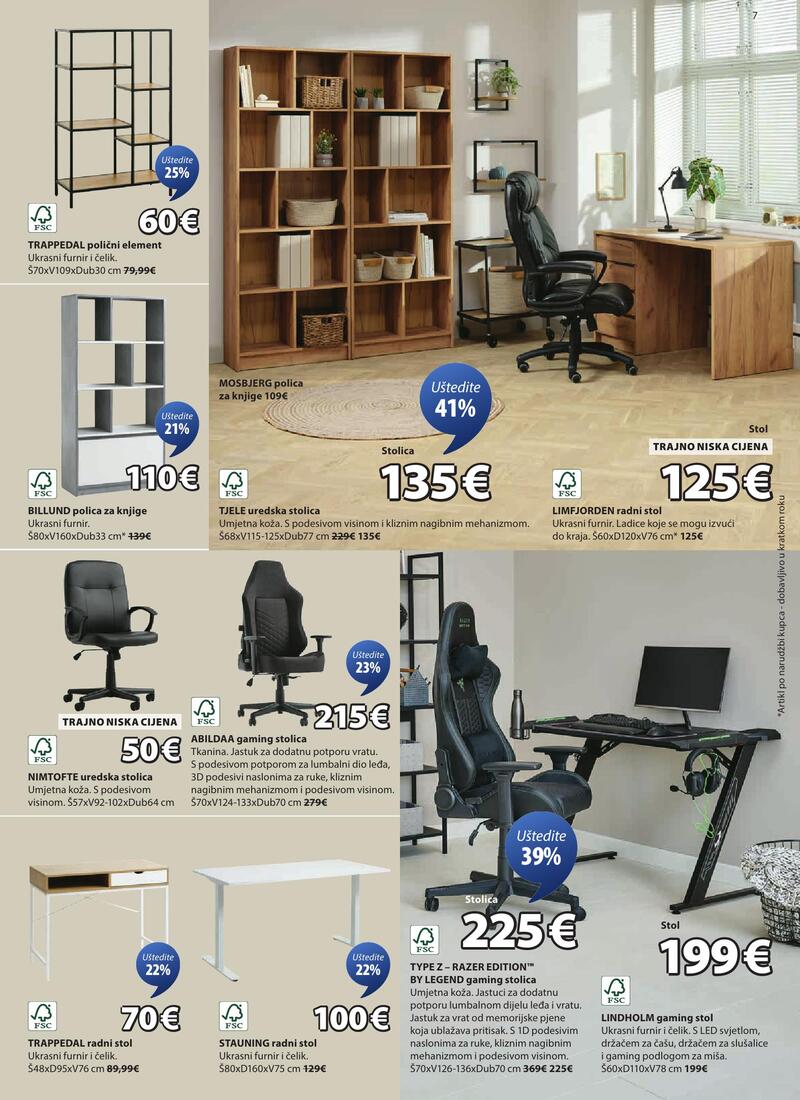 JYSK katalog namještaj