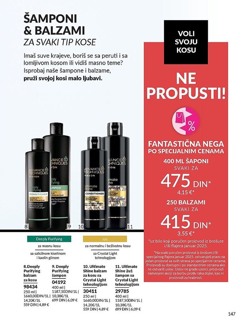 Avon katalog akcija