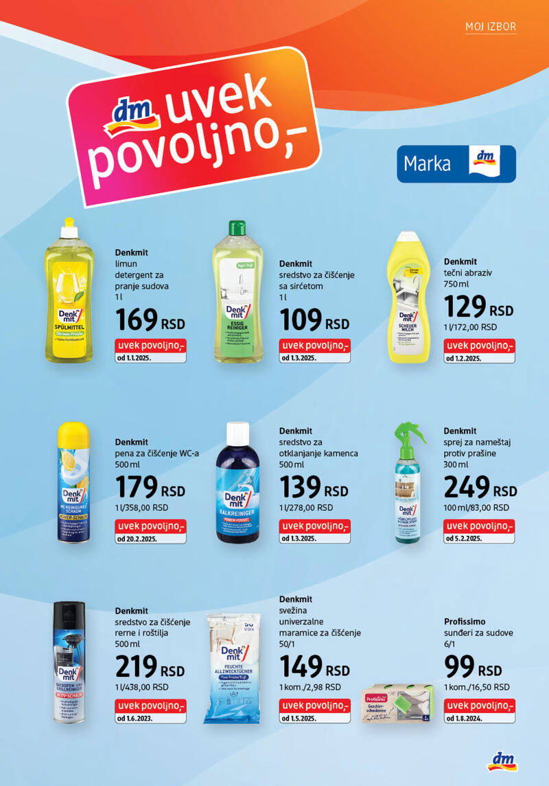 DM Drogerie katalog akcija