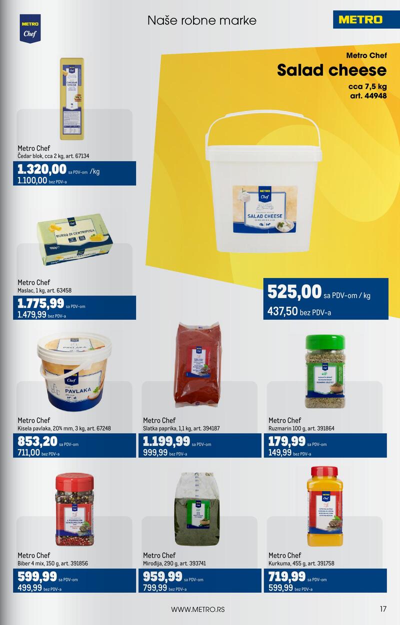 Metro katalog ugostitelji