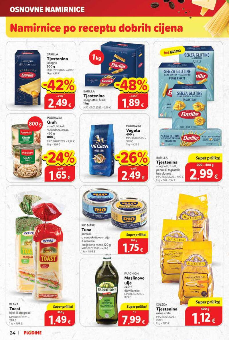 Plodine kataloška akcija