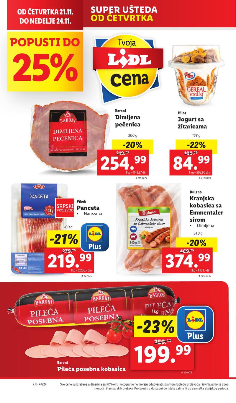 Lidl katalog akcija