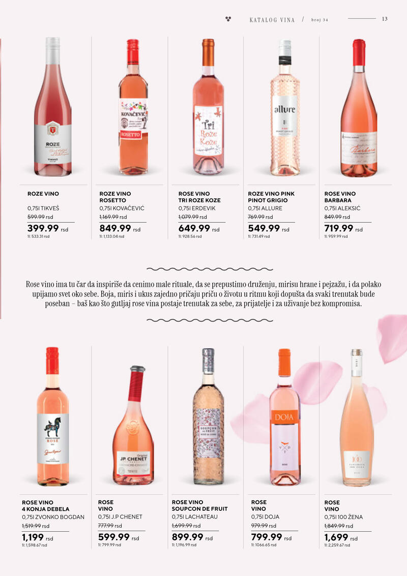 Roda katalog vina