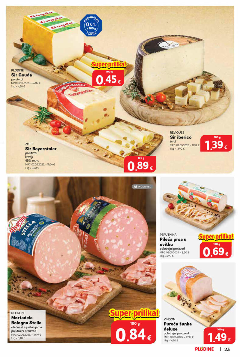 Plodine kataloška akcija