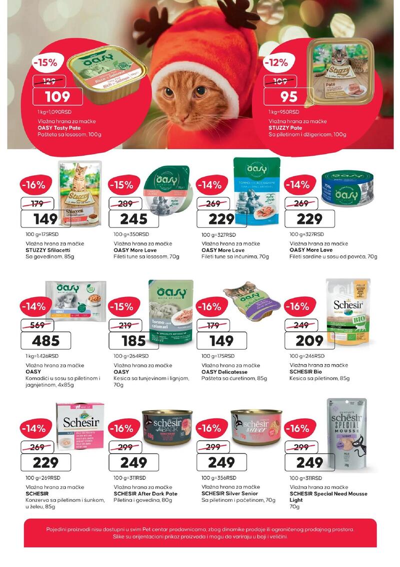 Pet centar akcijski katalog