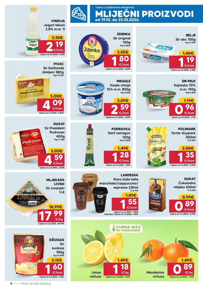 Pivac katalog - Tjedna akcija