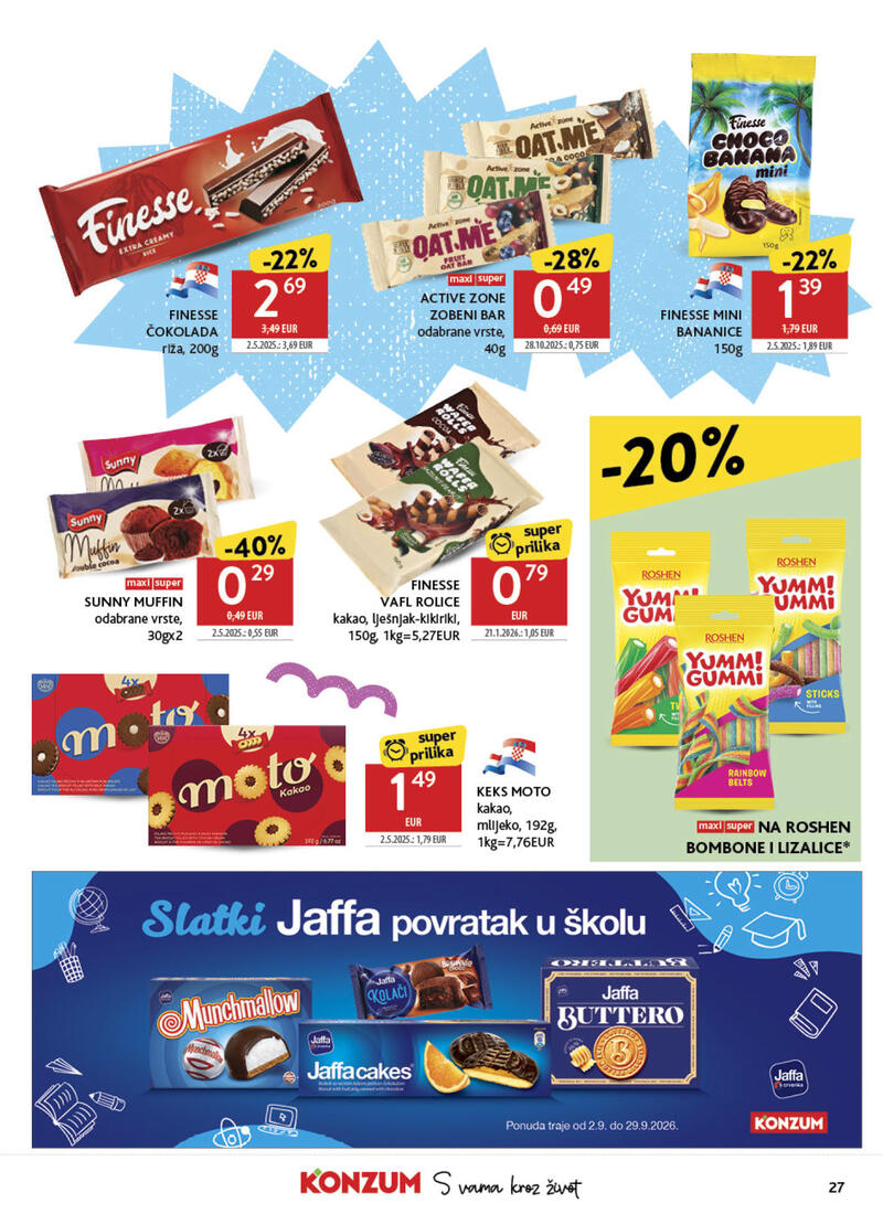 Konzum kataloška akcija