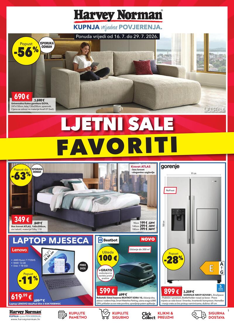 Harvey Norman katalog akcija Kataloška akcija