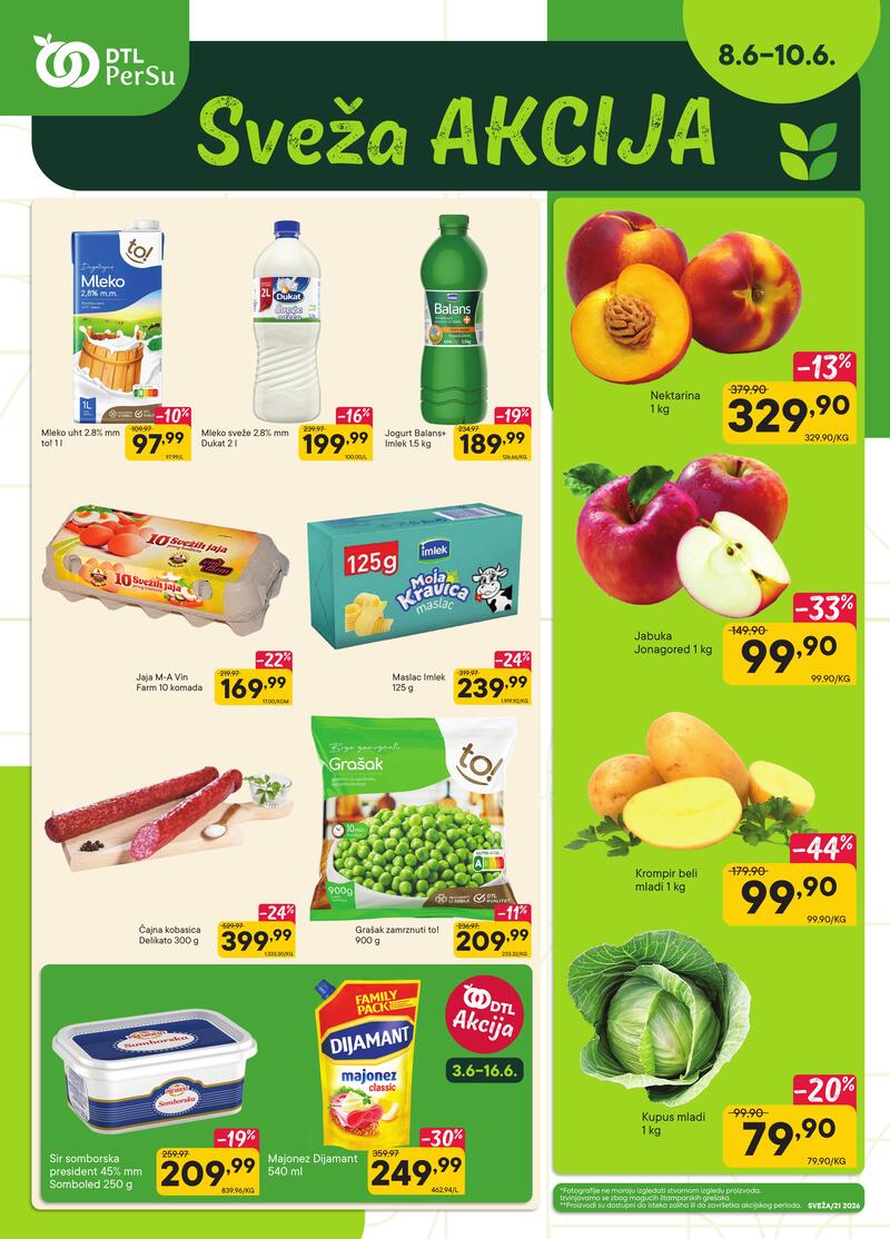 PerSu katalog akcija Sveža akcija