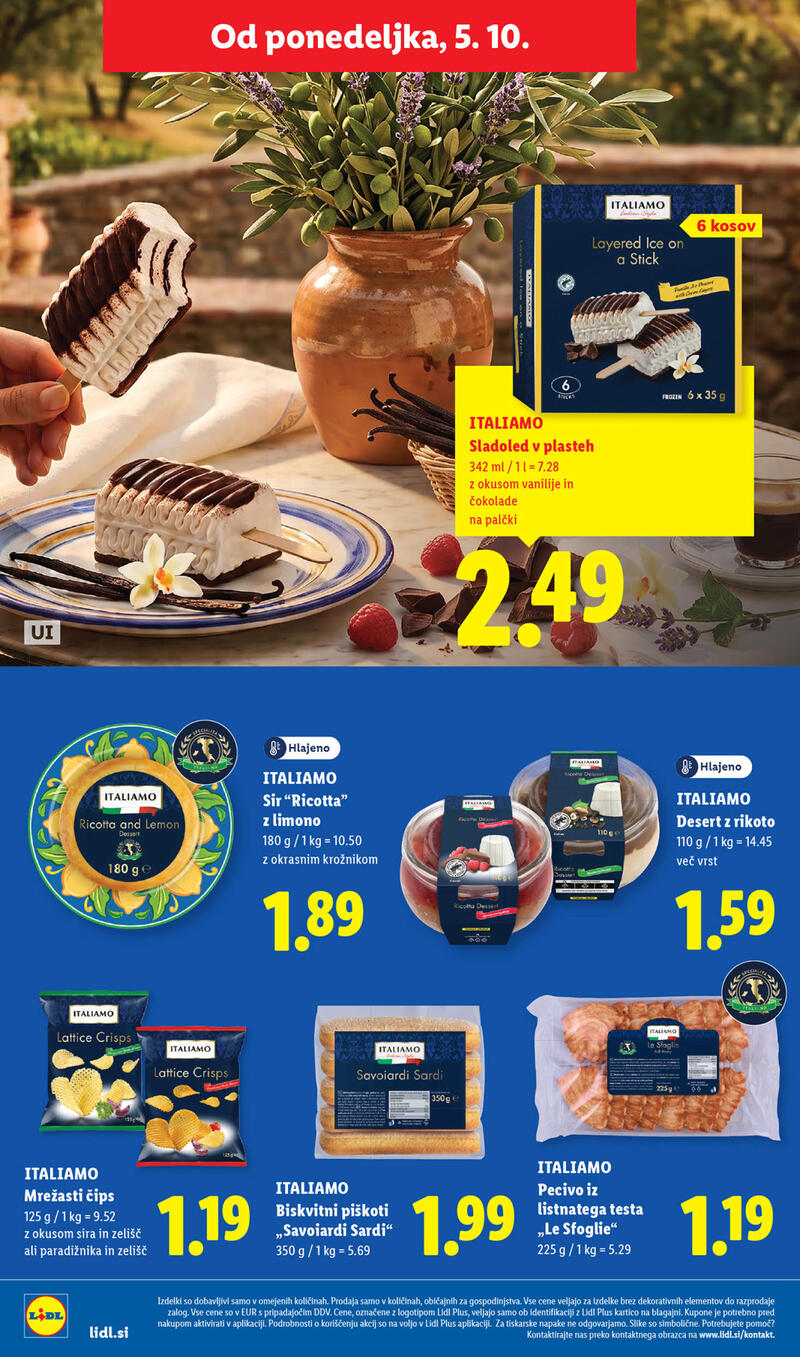 Lidl katalog - Tedenska akcija