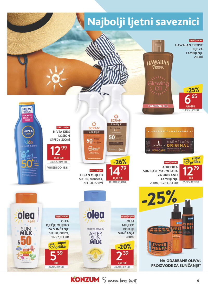 Konzum kataloška akcija