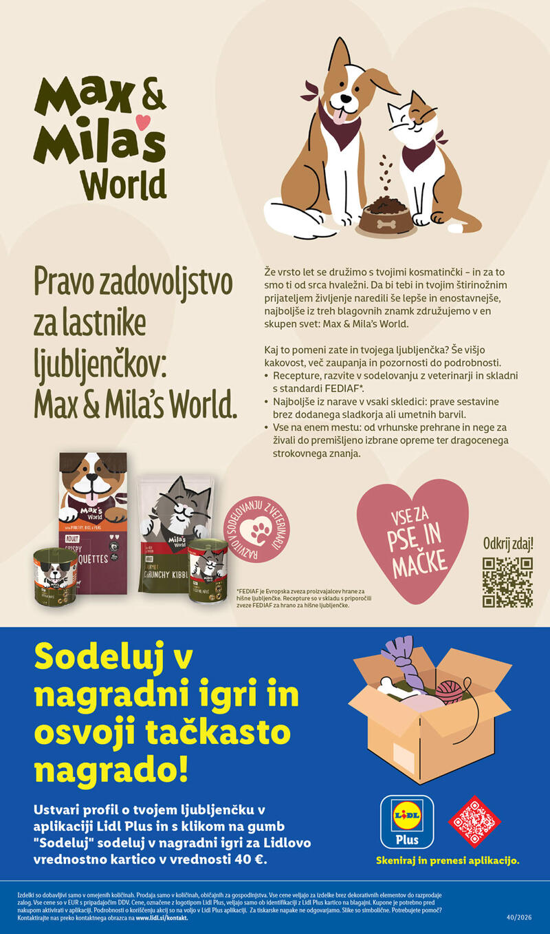 Lidl katalog - Tedenska akcija