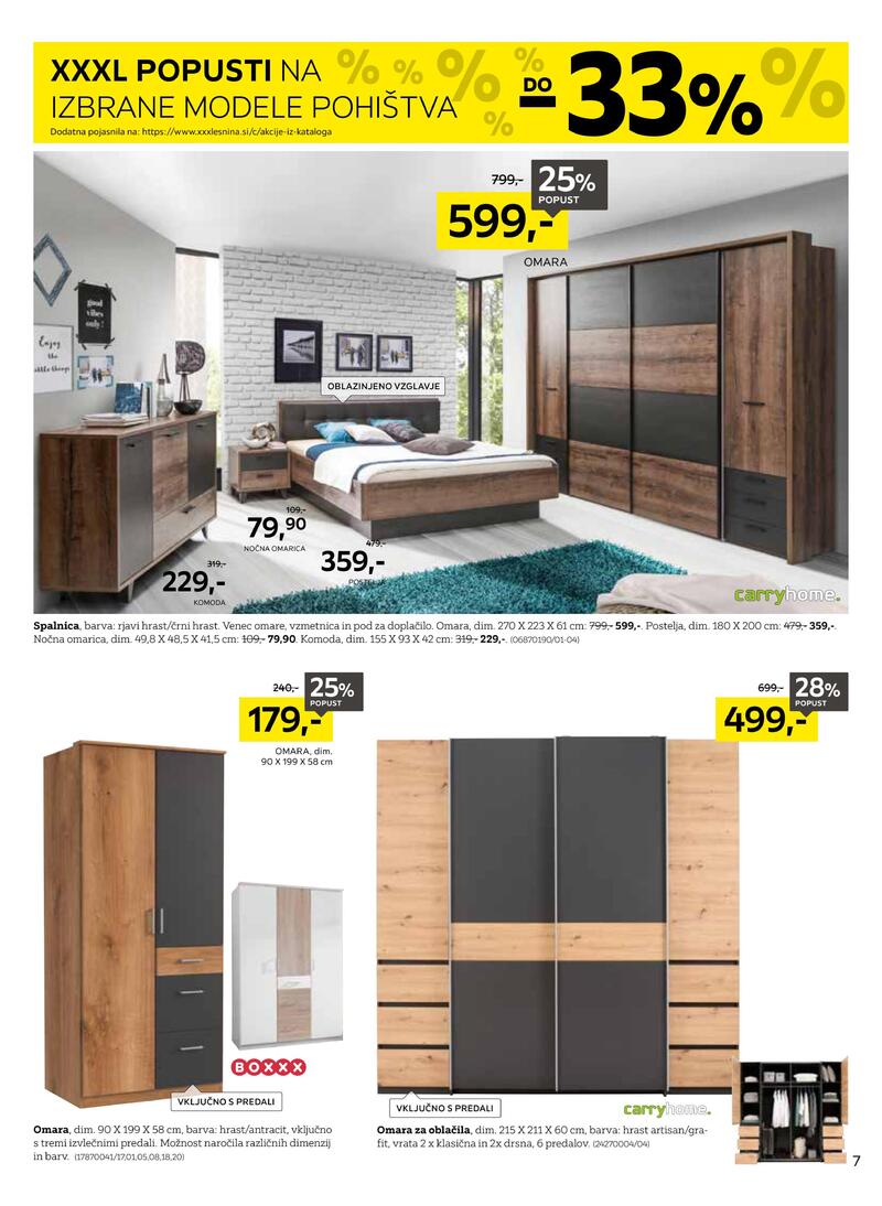 Lesnina XXXL redni katalog