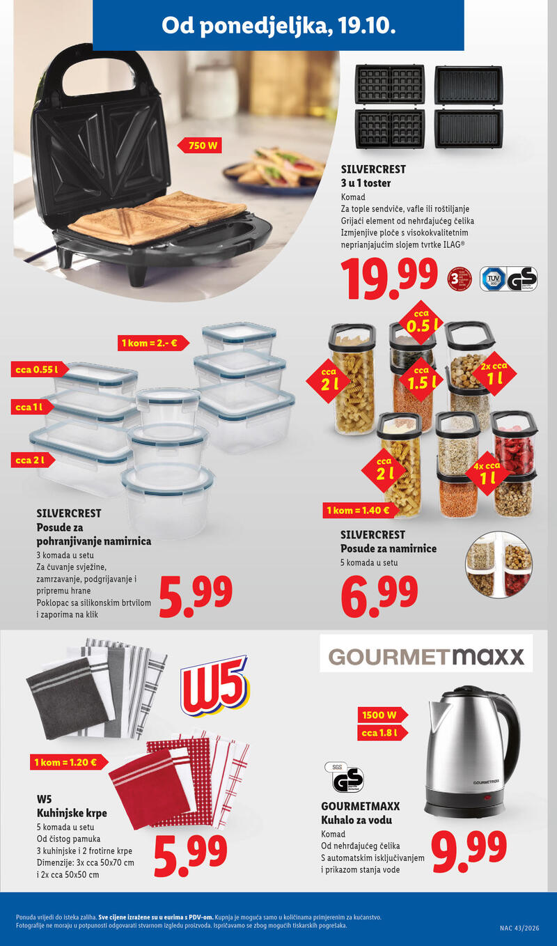 Lidl katalog - Tjedna akcija