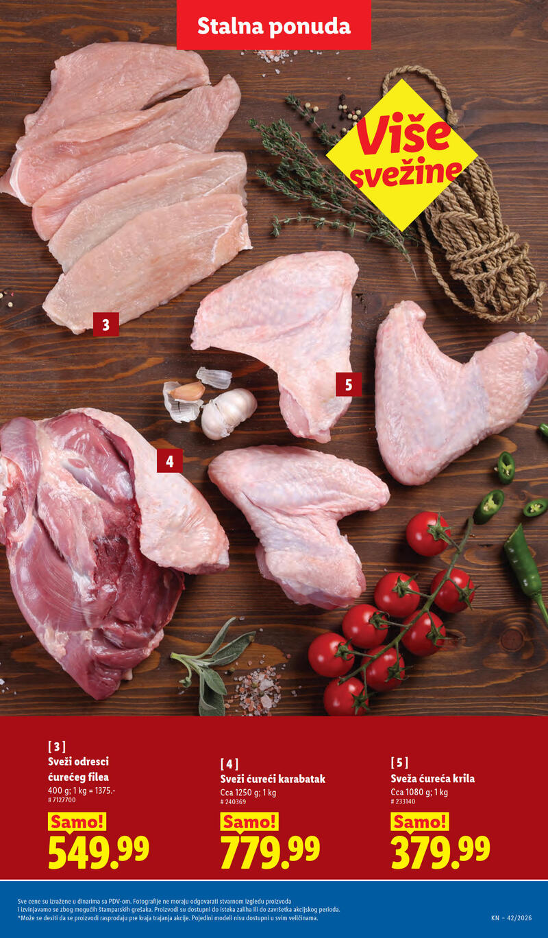 Lidl katalog - Nedeljna akcija