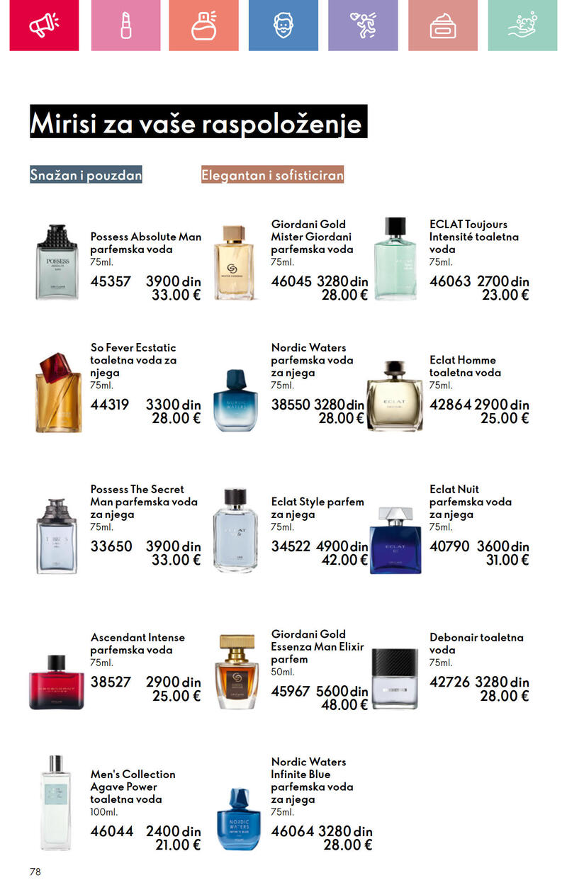 Oriflame katalog akcija