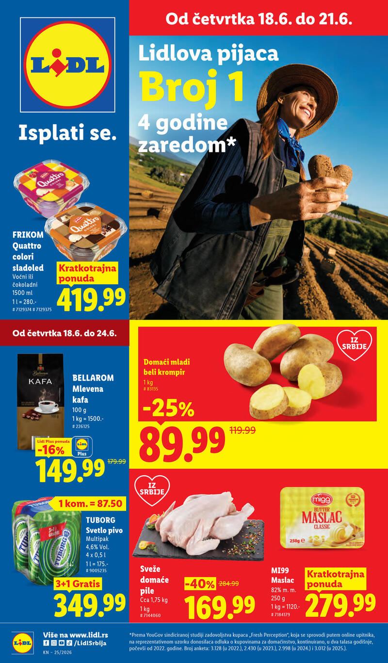 Lidl katalog akcija Redovna akcija
