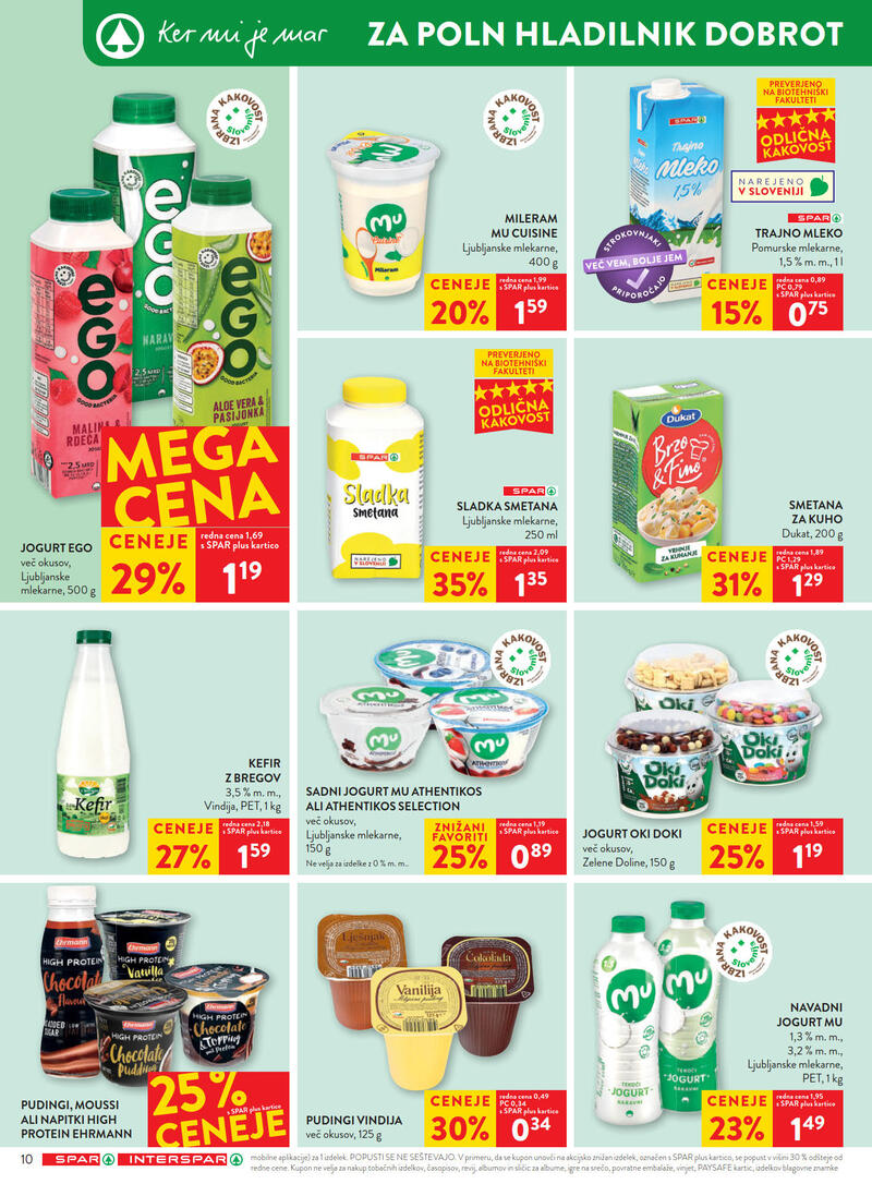 Spar katalog - Tedenska akcija