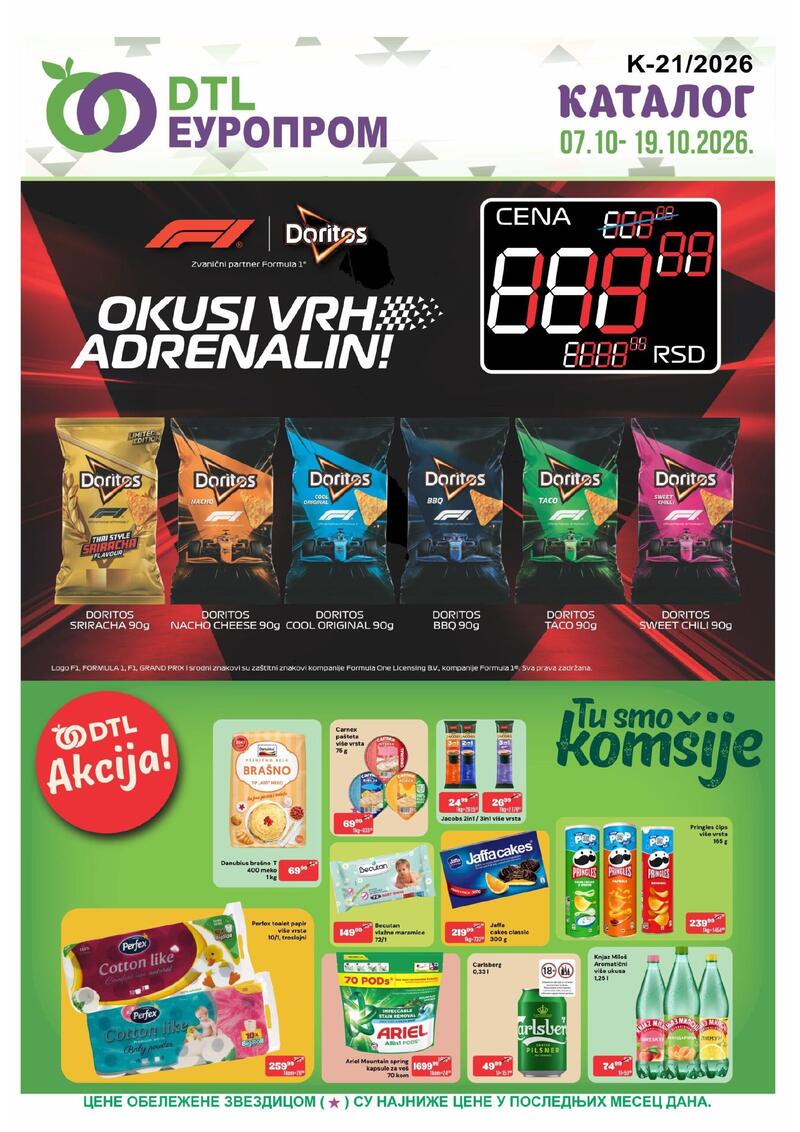 Europrom katalog akcija Europrom katalog hrana