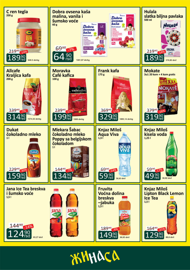 Žinasa katalog - Mesečna akcija