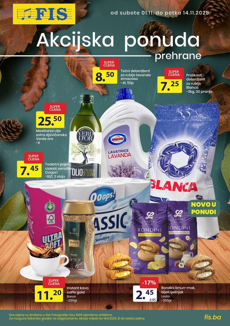 FIS prehrana i hemija