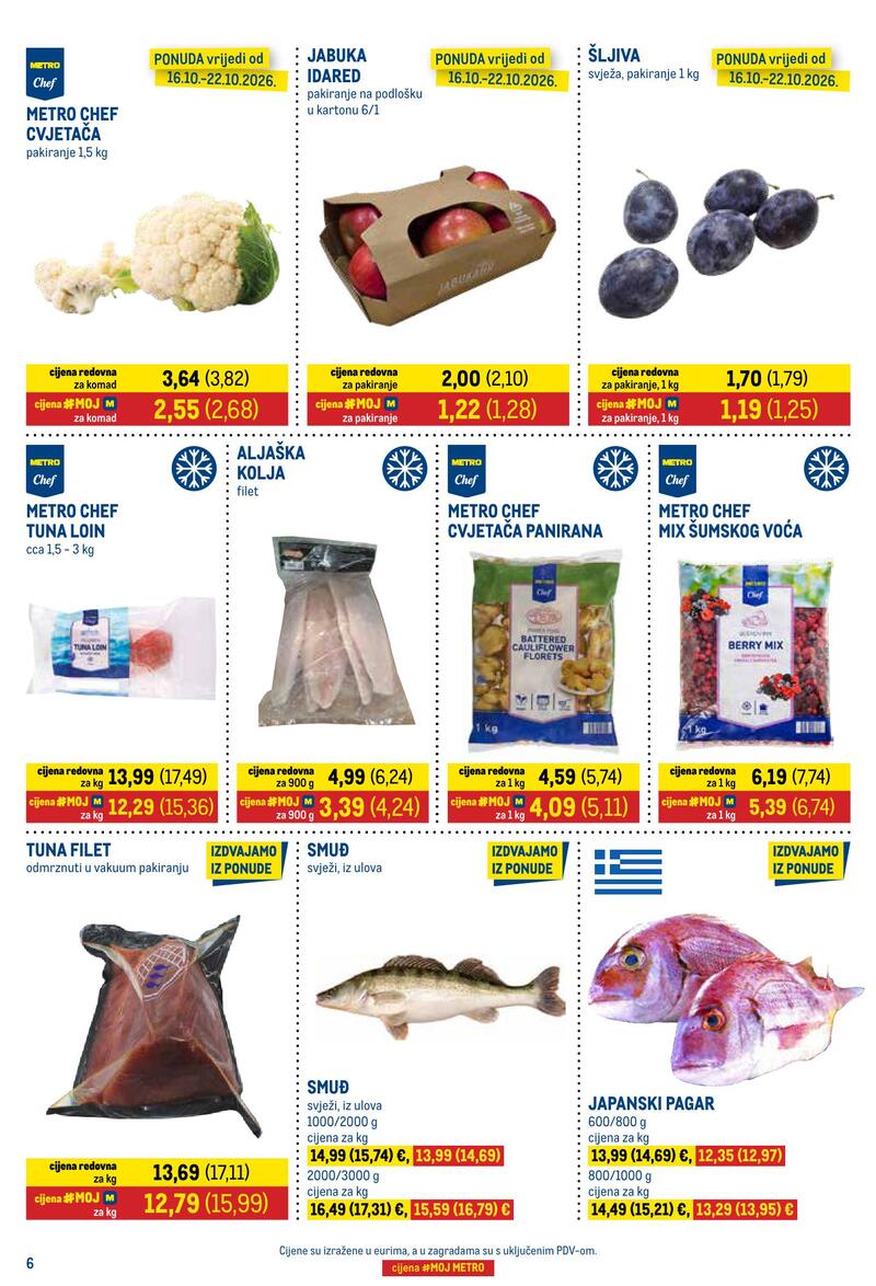 Metro katalog - Prehrana i neprehrana