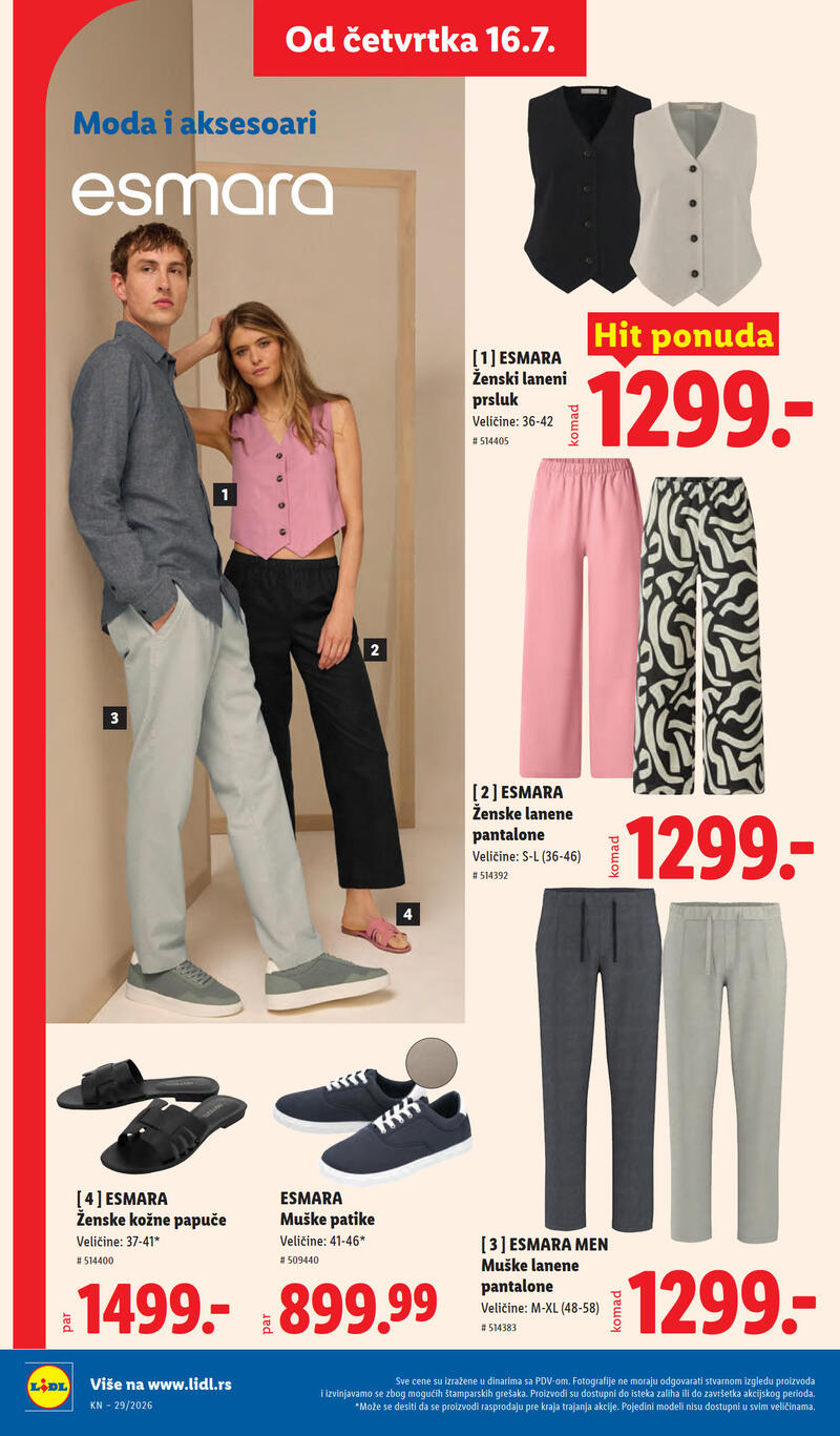 Lidl katalog akcija