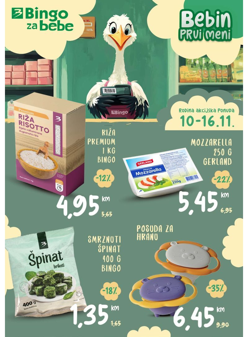 Bingo rodina akcijska ponuda