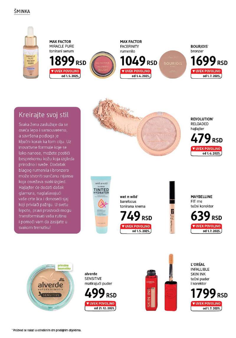 DM Drogerie katalog akcija