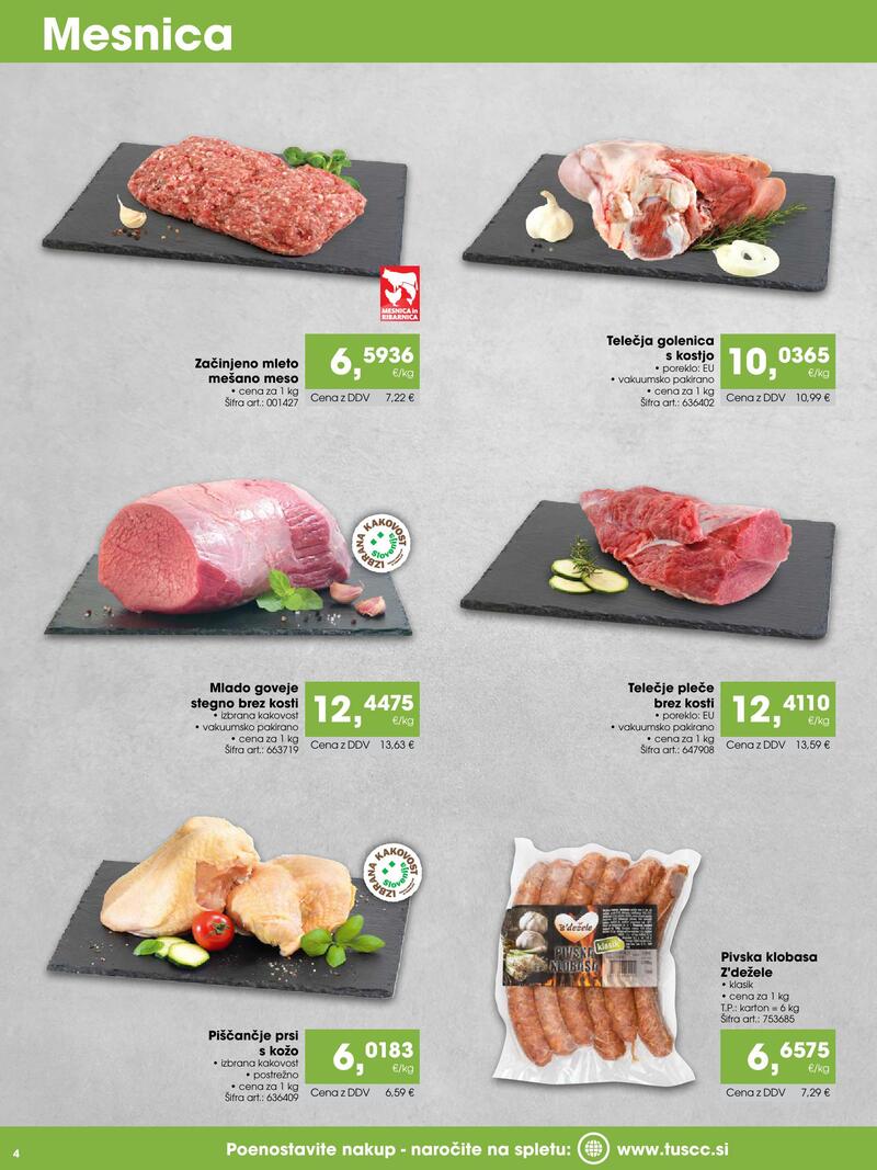 Tuš Cash & Carry katalog - Gostinec