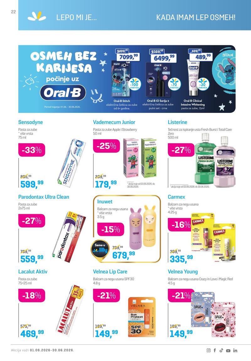 Lilly Drogerie katalog akcija