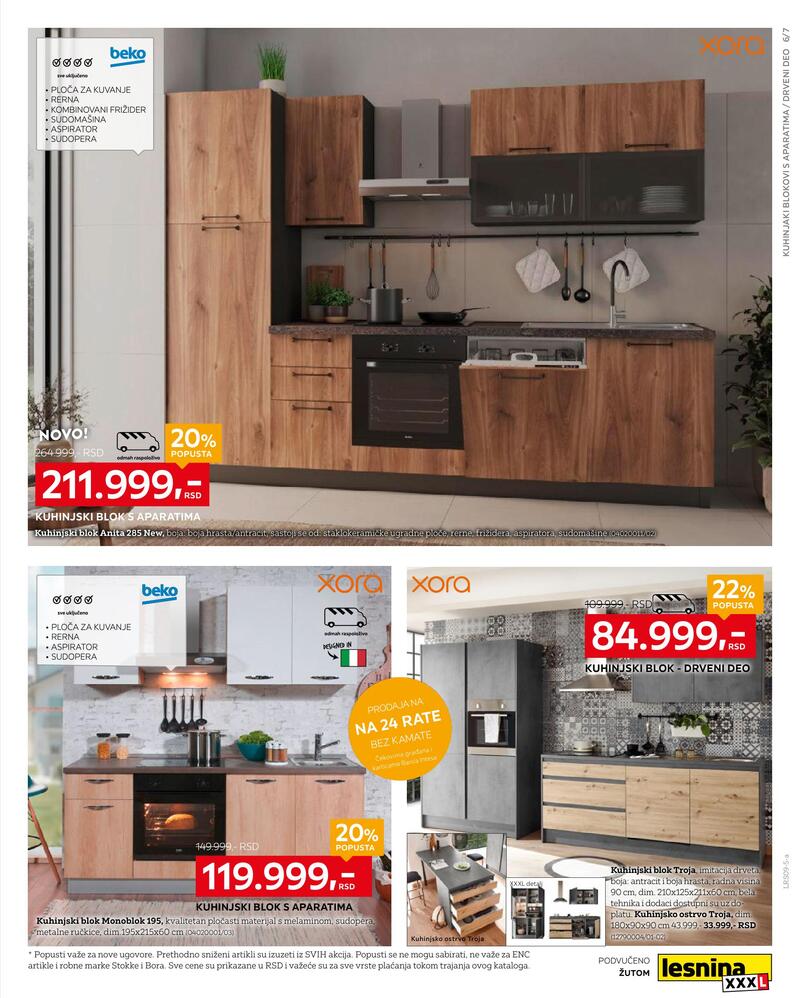 Lesnina XXXL katalog akcija