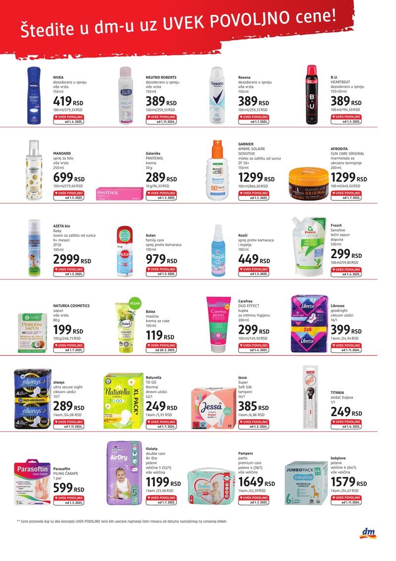 DM Drogerie katalog super cene