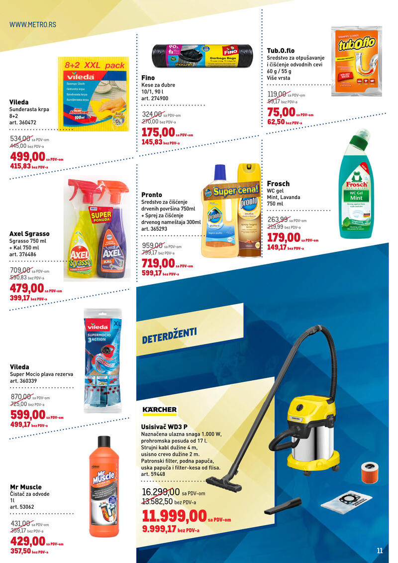 Metro katalog - Prehrana