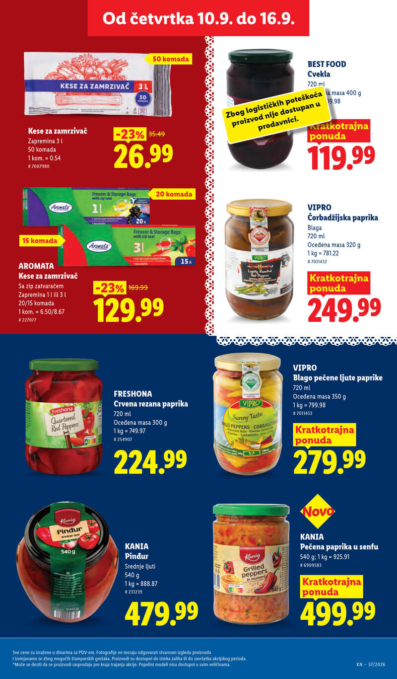 Lidl katalog akcija