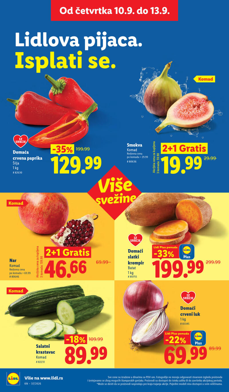 Lidl katalog akcija