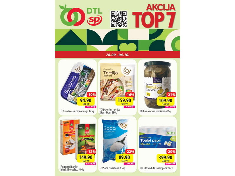 Senta Promet katalog akcija Top 7