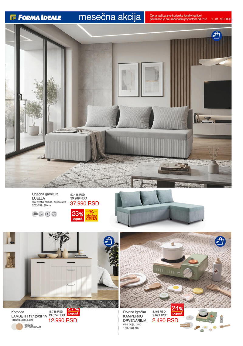 Forma Ideale katalog - Mesečna akcija