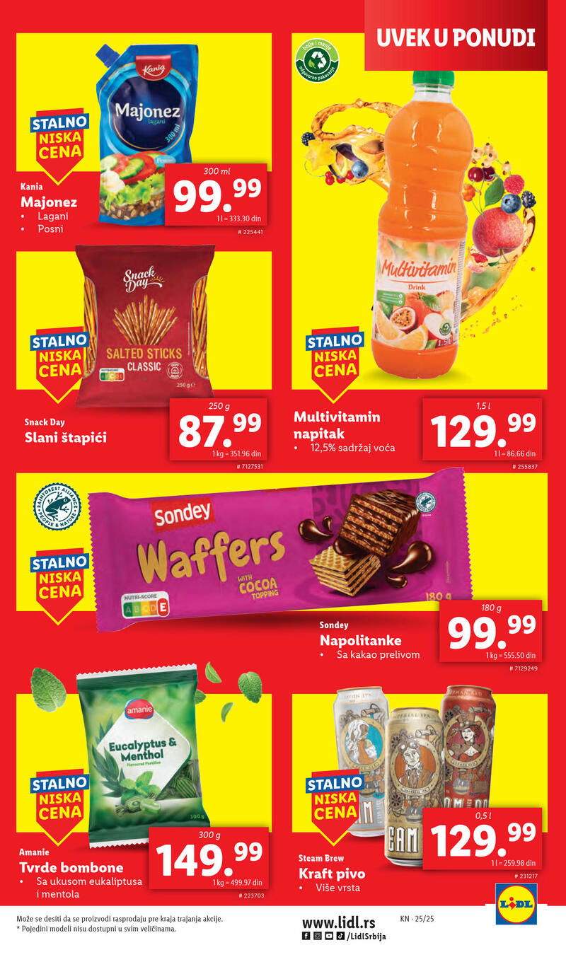 Lidl katalog akcija