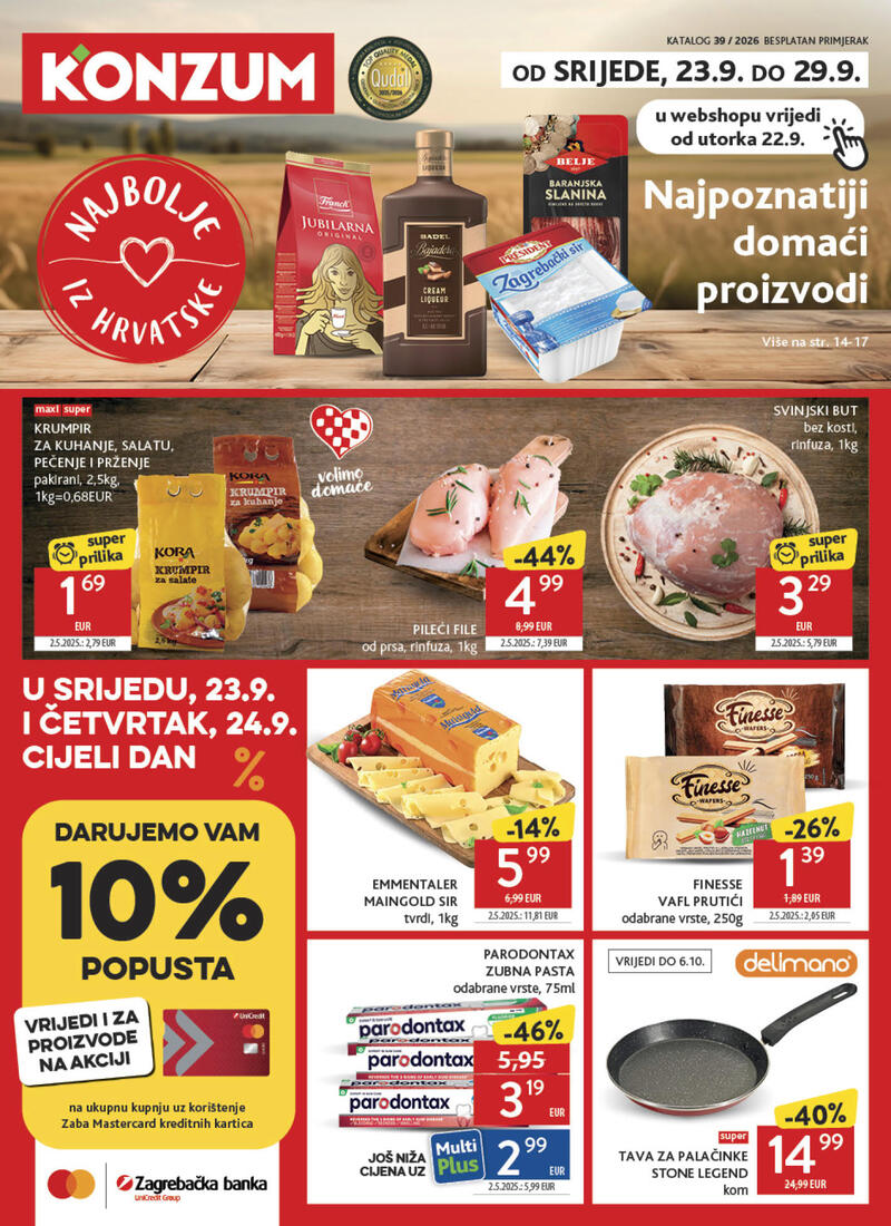 Konzum katalog akcija Tjedna akcija