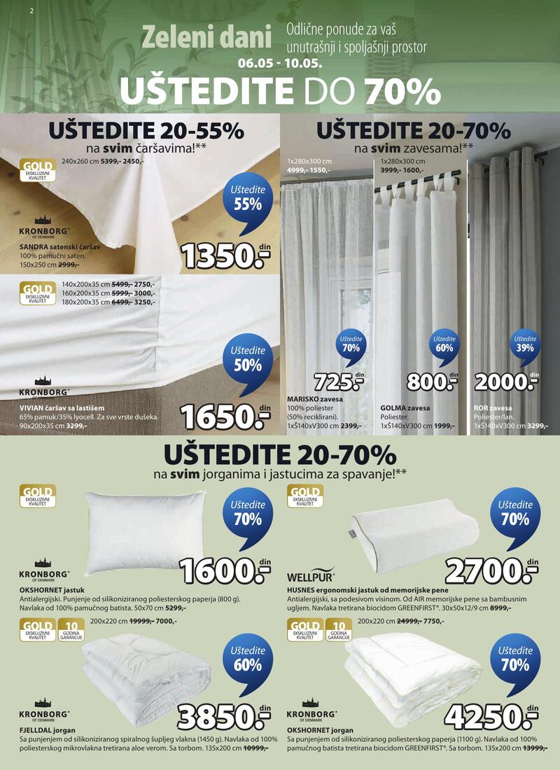 JYSK katalog nameštaj